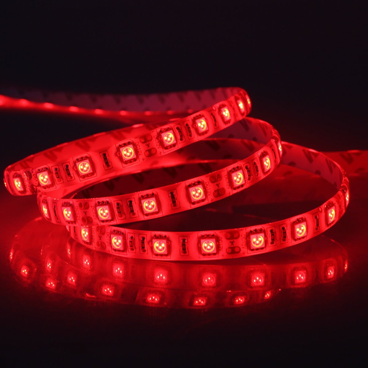 Red 5M Waterproof 300 LED 5050 Strip Light