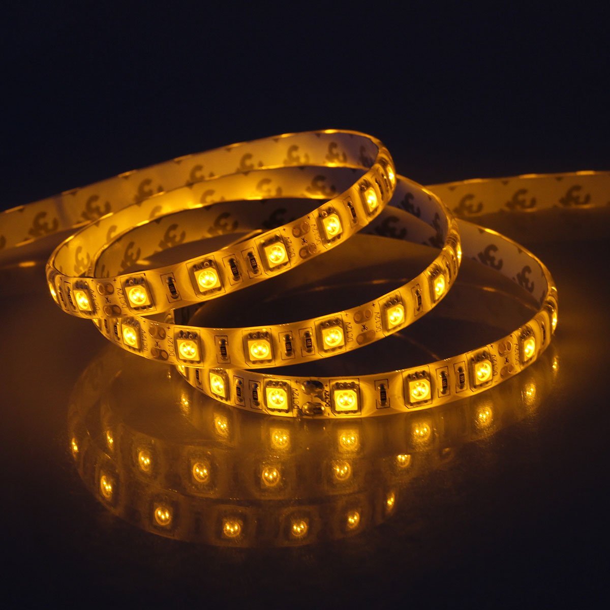 Yellow 5M Waterproof 300 LED 5050 Strip Light