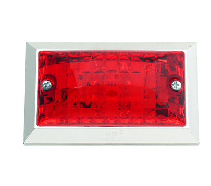 16leds chrome housing marker light