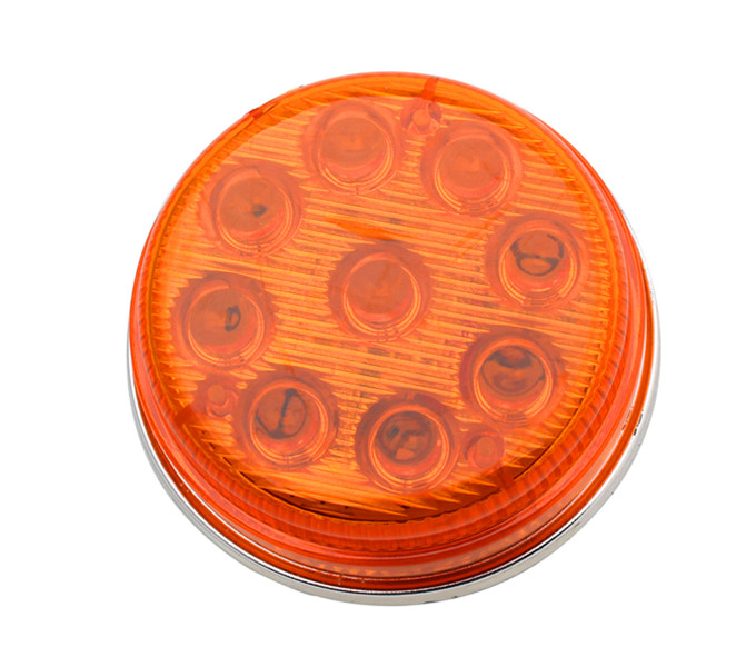 9smds Chorme Housing Round Marker Light