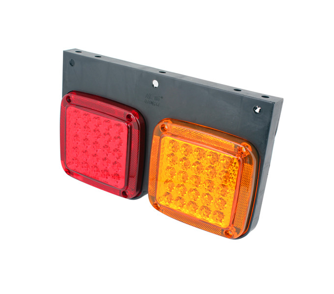 Square Combination Tail Light PP Plate