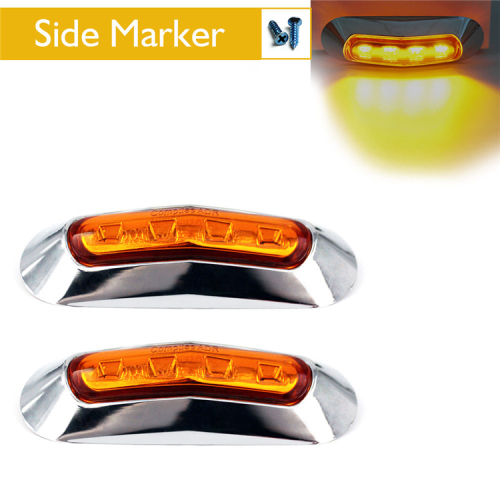 4 Led Side Marker Clearance Light