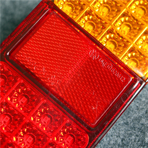 E-MARK Pair Square Van truck Trailer light kit