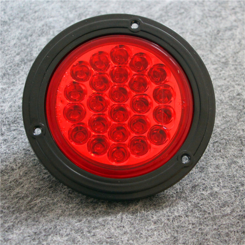 DOT SAE 4 Round Led STT Light With Ring