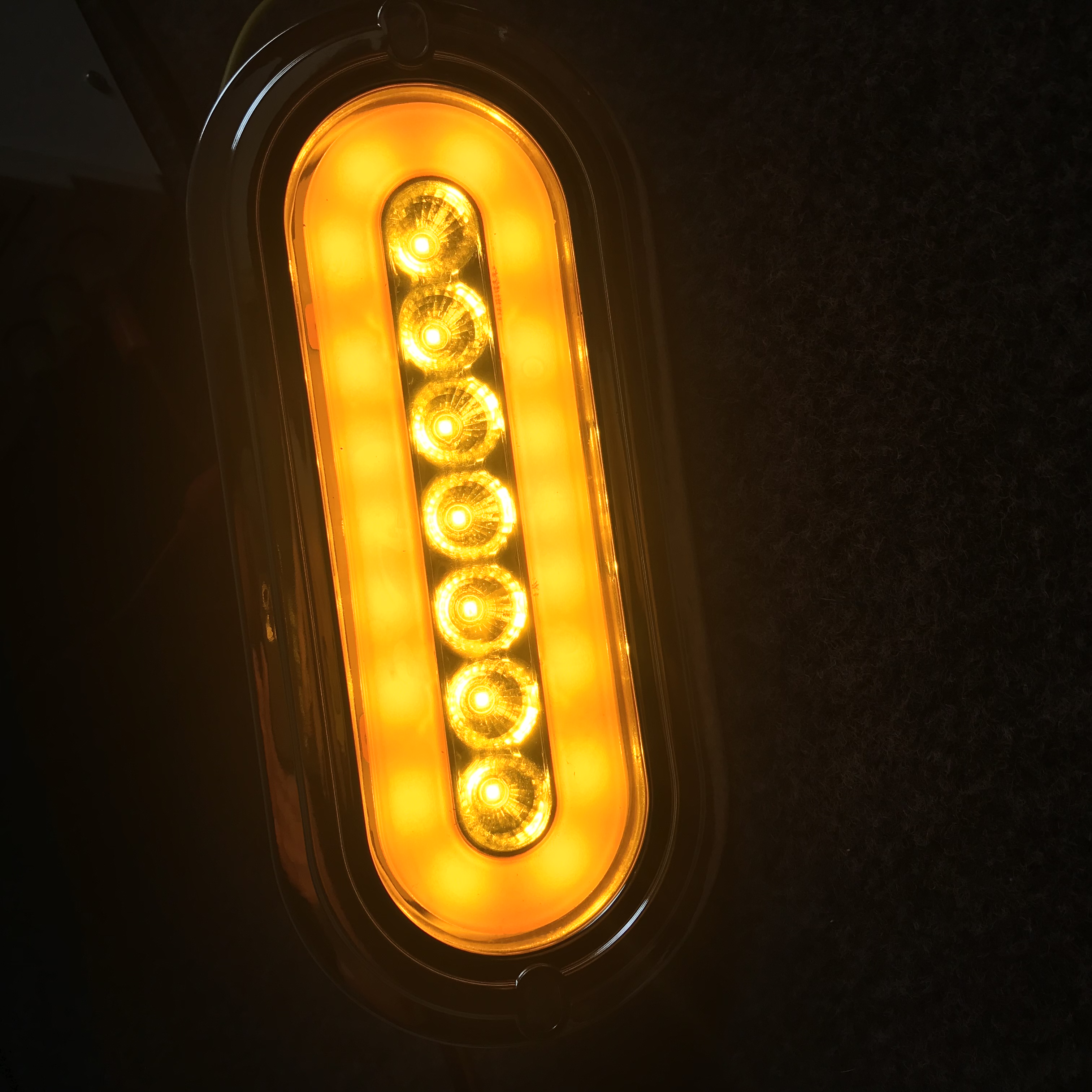 6Oval Stop/Turn/Tail Light with Halo